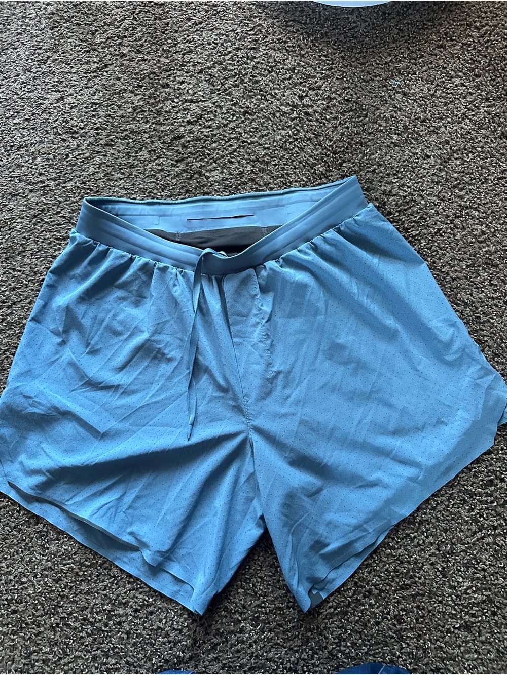 lululemon athletica Light Blue Women's Athletic Shorts